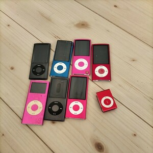 iPod まとめ売り。動作未確認ゴミジャンク品。写真の通り