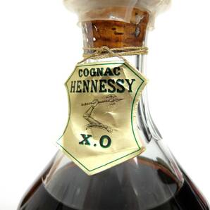 ヘネシー XO カラフェ バカラ クリスタル 700ml 40% コニャック HENNESSY BACCARATの画像6