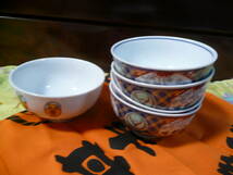 吉野家 茶碗　ミニ丼　５個セットとランチョンマット_画像2