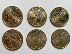 2002年 FIFAワールドカップ　500円記念硬貨3種類セット×2セット(6枚)