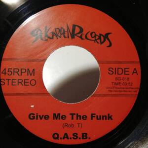 [試聴]現行FUNK45s　Give Me The Funk / Touch // Q.A.S.B.[EP]ファンク和モノDEEPレアグルーヴWAMONOドラムブレイクBBOY BREAKS REGGAE7