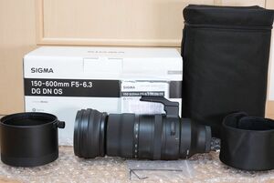 SIGMA 150-600mm F5-6.3 DG DN OS SONY Eマウント用望遠レンズ