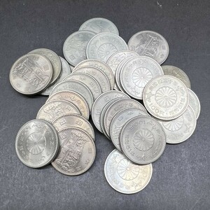 【記念硬貨】100円硬貨 天皇陛下御在位50年記念 30枚おまとめセット 昭和51年 白銅貨 コレクション品 MC0603