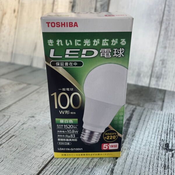 TOSHIBA 東芝 LED電球 100W形相当