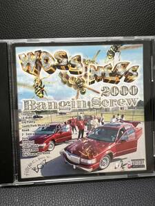 WOSS NESS 2000 Bangin Screw G-Rap G-Luv gangsta rap Gラップ ギャングスタラップ DJ Screw H-Town tx texas Houston hip-hop rare レア 