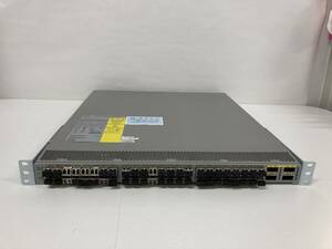 Cisco Nexus 3064-X N3K-C3064PQ-10GX V01スイッチ、CISCO SFP-10G-SR*48個付き、動作確認済み、初期化済み