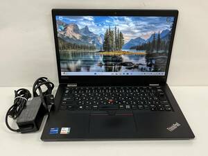 (訳あり)Lenovo ThinkPad L13 Gen2 TP00114B / i7-1165G7 2.80GHz / 16GB / SSD 512GB / Windows 11Pro、動作確認済み