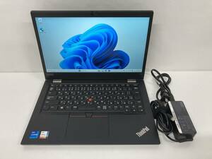 (訳あり)Lenovo ThinkPad L13 Gen2 TP00114B / i7-1165G7 2.80GHz / 16GB / SSD 512GB / Windows 11Pro、動作確認済み