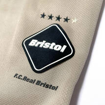 23SS新品Lベージュ★F.C.Real BristolゲームシャツGAME SHIRTブリストルFCRBユニフォームF.C.R.BポロシャツTシャツPDKジャージSOPHナイキXL_画像8