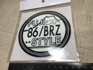 86 BRZ 富士スピードウェイ イベントステッカー 転写タイプ
