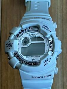 ジャンク品扱い　CASIO カシオ G-SHOCK Baby-G BGW-100-7 FROGMAN フロッグマン 