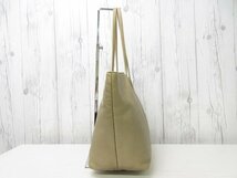 極美品 LOEWE ロエベ トートバッグ ショルダーバッグ バッグ ナッパレザー ゴールド A4収納可 69494_画像6