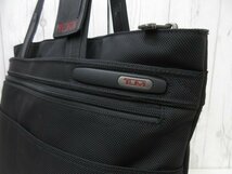 極美品 新品同様 TUMI トゥミ トートバッグ ショルダーバッグ バッグ ナイロン×レザー 黒 A4収納可 メンズ 69792_画像10