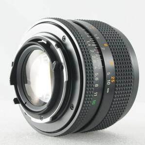 【超美品】CONTAX コンタックス Carl Zeiss Planar 50mm F1.4 T* MMJ 未使用レベルの外観 細かく動作確認済み カビ クモリ無し #901の画像2