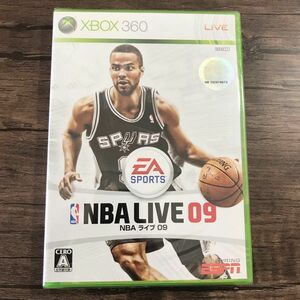 新品未開封 【xbox360】 NBA ライブ 09