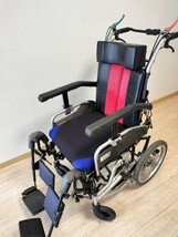 【MIKI ミキ】リクライニング　車椅子　介護用_画像4