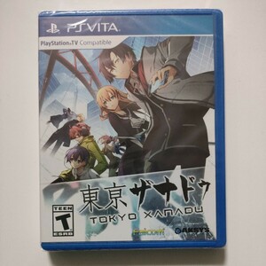 ［未開封］東亰ザナドゥ TOKYO XANADU／PS Vita北米（ゲーム保存活動の支援）