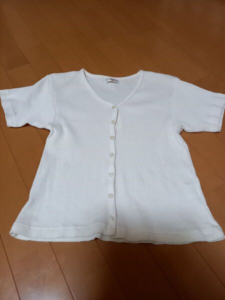 トップス カーディガン 半袖 M