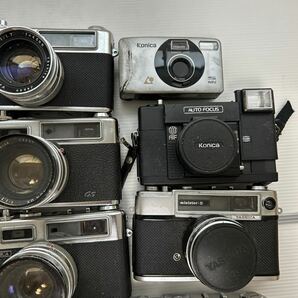 1円~フィルムカメラまとめ KONICA YASHICA MT-7 C35 EE minister FRⅡ AUTOREX MG/D SAKURA PAK300 Partner (ジャンク品 動作未確認 GK)の画像6