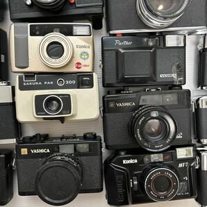 1円~フィルムカメラまとめ KONICA YASHICA MT-7 C35 EE minister FRⅡ AUTOREX MG/D SAKURA PAK300 Partner (ジャンク品 動作未確認 GK)の画像5