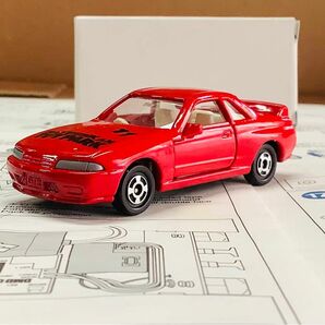 ミニカー　トミカ　日産　スカイラインGTR TOMY R32 skyline 博品館特注　当時物