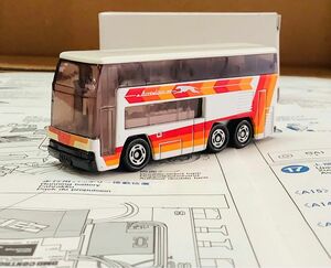 ミニカー トミカ　日野グランビュー バス　TOMY 当時物　帝産　HINO