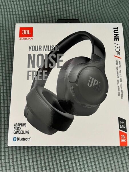 JBL TUNE770NC ワイヤレスヘッドホン ブラック