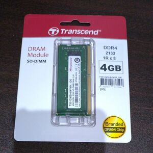 Transcend ノートPC用メモリ PC4-17000(DDR4-2133) 4GB 1.2V 260pin SO-DIMM