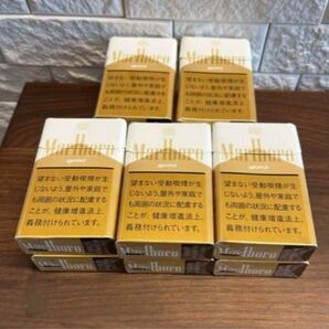 たばこ　タバコ　空き箱　マルボロ　ゴールド　10箱