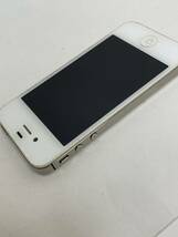 iPhone4S ホワイト 16GB モデル MD239J/A A1387 判定◯ 充電配線 起動確認済み SIM無し _画像3