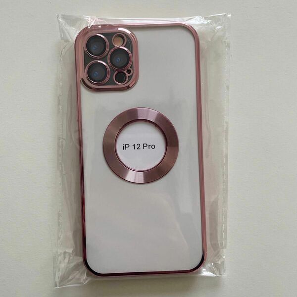 【新品】iPhone12 Pro クリアケース MagSafe対応 ピンク