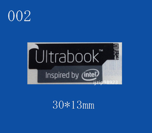  prompt decision 002[ Ultrabook ] black emblem seal addition including in a package shipping OK# conditions attaching free shipping unused 