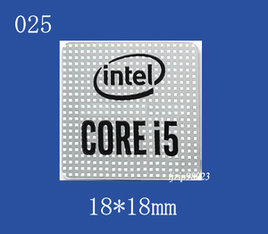 即決025【 CORE i5 】エンブレムシール追加同梱発送OK■ 条件付き送料無料 未使用