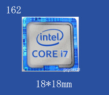 即決162【 CORE i7 】エンブレムシール追加同梱発送OK■ 条件付き送料無料 未使用_画像1