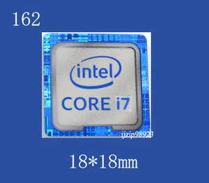 即決162【 CORE i7 】エンブレムシール追加同梱発送OK■ 条件付き送料無料 未使用