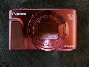 送料無料 美品 Canon キャノン PowerShot SX720 HS レッド とおまけ