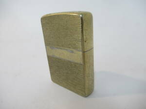 F65　ヴィンテージ　ZIPPO　ゴールド　1976年製　GOLD　前面刻印　希少モデル　喫煙具　ジッポ