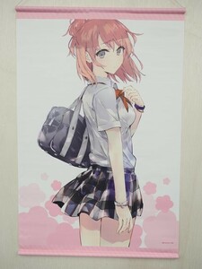 AN2 「ぽんかん8 やはり俺の青春ラブコメはまちがっている。展」 とらのあな限定由比ヶ浜結衣 B2タペストリー