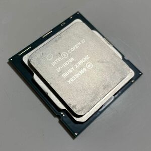 CPU intel core i7-10700 POSTチェック済