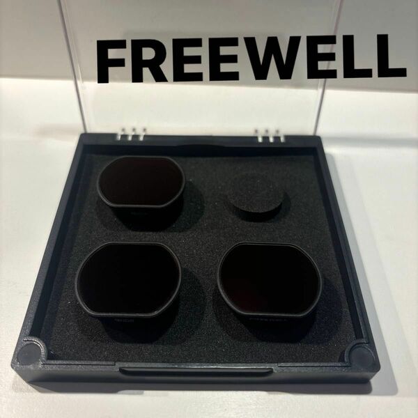 FREEWELL NDフィルター3枚　4kシリーズ 減光レンズ DJI FPV専用 ND4 ND8 ND32 国内正規品 675