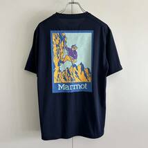 Marmot マーモット ドライ Tシャツ XL ビッグプリント アウトドア 大きいサイズ_画像2