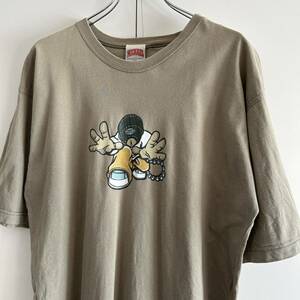 90s MICHAEL プリントTシャツ XL ストリート 古着 ヴィンテージ 大きいサイズ