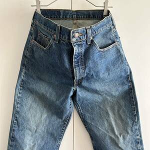 Levi's リーバイス509 米国製 ストレート デニムパンツ ジーンズ w33 ジップフライ 良雰囲気 古着 ヴィンテージ