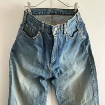 90s Levi's リーバイス543 日本製 バギーデニム ジーンズ w34 シルバータブ ルーズ テーパード ワイド ストリート 古着 ヴィンテージ_画像1