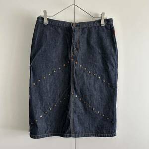 y2k Levi's RED TAB STANDARD リーバイスレッドタブ デニムスカート L スタッズ