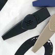 Kazoo ブラック ABS カズー 振動板 ホイッスル 黒 音楽玩具 水洗いが可能 2段階 音色調整 送料無料 オシャレ カッコいい_画像2