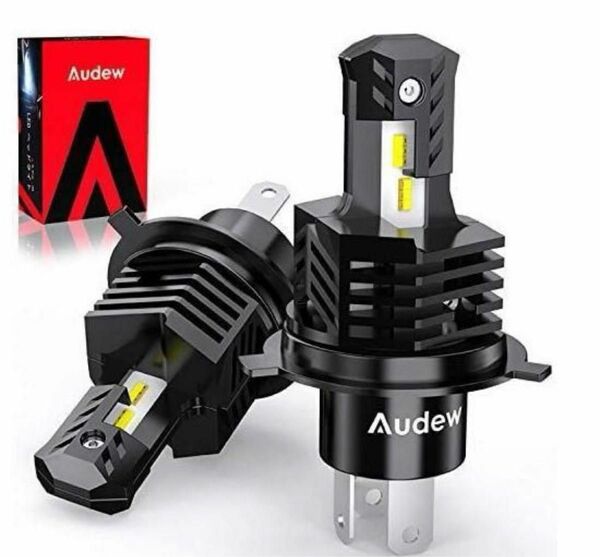 Audew H4 LEDヘッドライト ２灯 車 LEDヘッドライト LED 左右