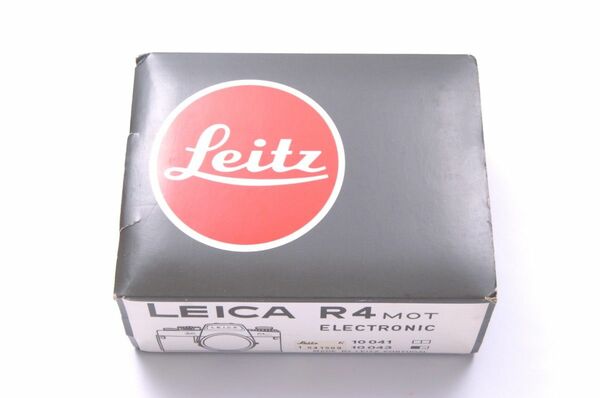 空箱 LEICA ライカ R4 MOT ELECTRONIC 元箱