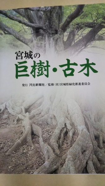 宮城の巨樹・古木　河北新報社　宮城県緑化推進委員会