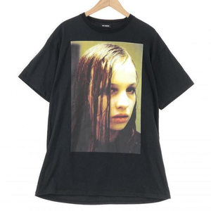 【中古】RAF SIMONS × Christiane F Tシャツ M ブラック ラフシモンズ クリスチーネ・F[240010424229]